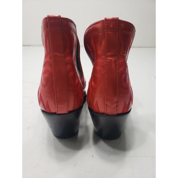 Ariat Ladies Dixon Queen Of Hearts Western Booties Style 10042455 Size 9B - Picture 3 of 10